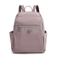 2022 New Style Solid Color Ladies Fashion Casual Backpacks Waterproof Boys Bags 15 Inch Outdoor College Student Laptop Backpack